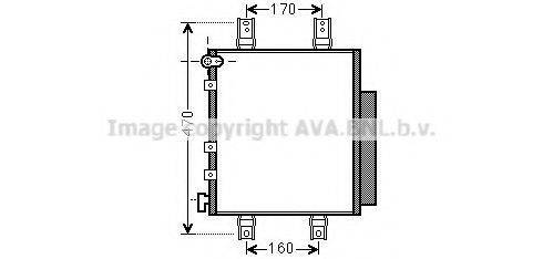 AVA QUALITY COOLING DU5063D Конденсатор, кондиціонер