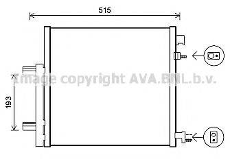 AVA QUALITY COOLING DW5140D Конденсатор, кондиціонер