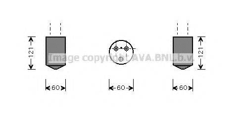 AVA QUALITY COOLING DWD042 Осушувач, кондиціонер