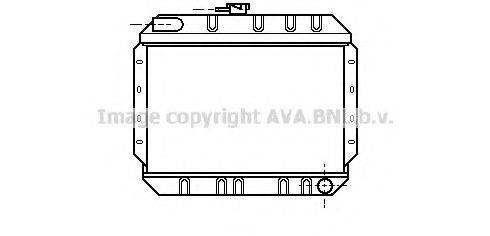 AVA QUALITY COOLING FD2020 Радіатор, охолодження двигуна