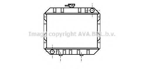 AVA QUALITY COOLING FD2063 Радіатор, охолодження двигуна