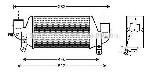 AVA QUALITY COOLING FD4313 Інтеркулер