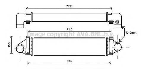 AVA QUALITY COOLING FD4481 Інтеркулер