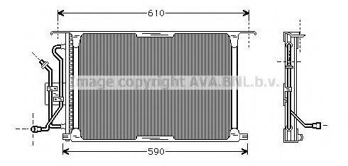 AVA QUALITY COOLING FD5258 Конденсатор, кондиціонер