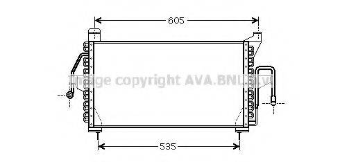 AVA QUALITY COOLING FD5410 Конденсатор, кондиціонер