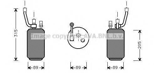 AVA QUALITY COOLING FDD274 Осушувач, кондиціонер