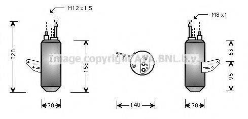 AVA QUALITY COOLING FDD297 Осушувач, кондиціонер