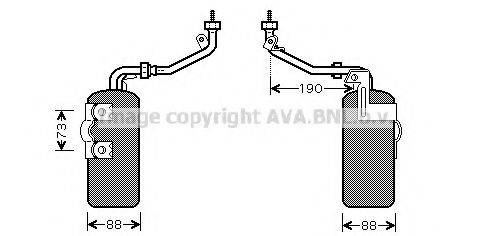 AVA QUALITY COOLING FDD387 Осушувач, кондиціонер