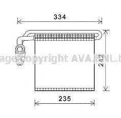 AVA QUALITY COOLING FDV461 Випарник, кондиціонер