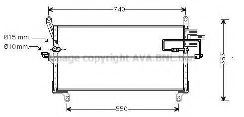 AVA QUALITY COOLING FT5177D Конденсатор, кондиціонер