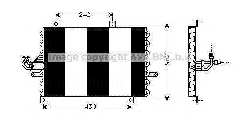 AVA QUALITY COOLING FT5192 Конденсатор, кондиціонер