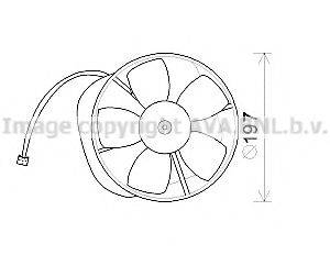 AVA QUALITY COOLING FT8423 Електродвигун, вентиляція салону