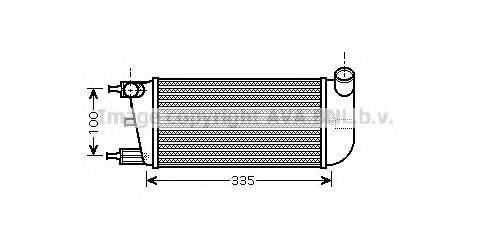 AVA QUALITY COOLING FTA4352 Інтеркулер