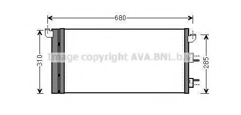 AVA QUALITY COOLING FTA5293D Конденсатор, кондиціонер