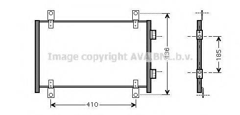 AVA QUALITY COOLING FTA5302 Конденсатор, кондиціонер