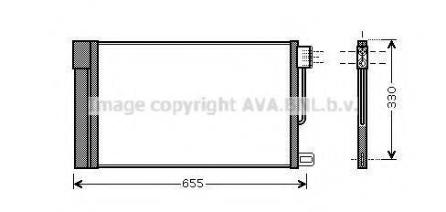 AVA QUALITY COOLING FTA5314D Конденсатор, кондиціонер