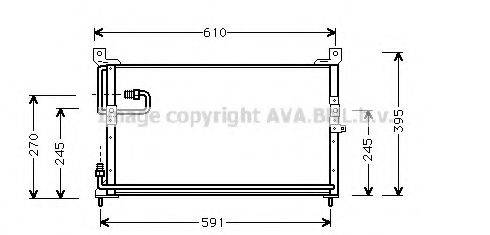 AVA QUALITY COOLING HD5097 Конденсатор, кондиціонер