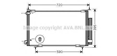 AVA QUALITY COOLING HD5201D Конденсатор, кондиціонер