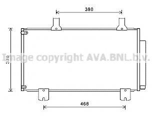 AVA QUALITY COOLING HD5247D Конденсатор, кондиціонер