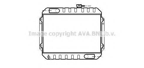 AVA QUALITY COOLING HY2003 Радіатор, охолодження двигуна