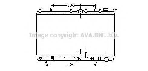 AVA QUALITY COOLING HY2006 Радіатор, охолодження двигуна