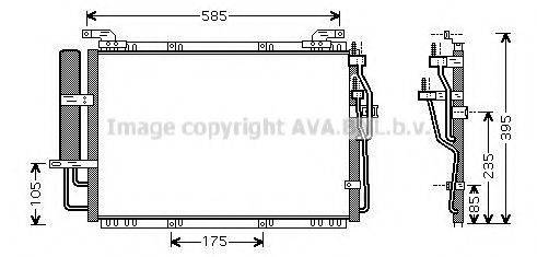 AVA QUALITY COOLING HY5091D Конденсатор, кондиціонер