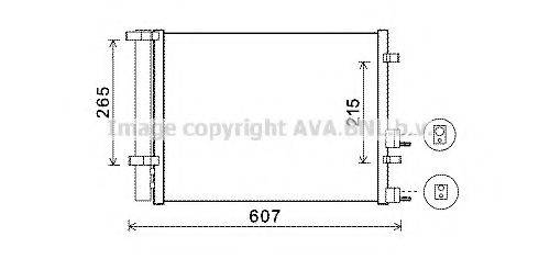 AVA QUALITY COOLING HY5244 Конденсатор, кондиціонер