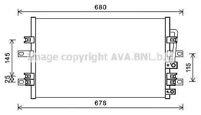 AVA QUALITY COOLING HY5401 Конденсатор, кондиціонер