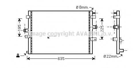 AVA QUALITY COOLING JR4045 Інтеркулер