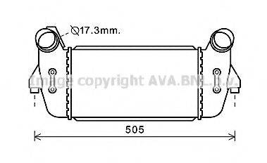 AVA QUALITY COOLING KA4213 Інтеркулер