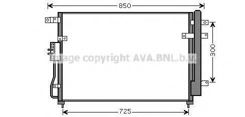 AVA QUALITY COOLING KA5111D Конденсатор, кондиціонер