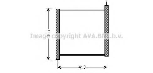 AVA QUALITY COOLING MC2012 Радіатор, охолодження двигуна