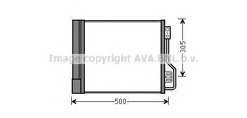 AVA QUALITY COOLING MCA5013D Конденсатор, кондиціонер