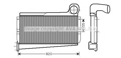 AVA QUALITY COOLING MEA4225 Інтеркулер