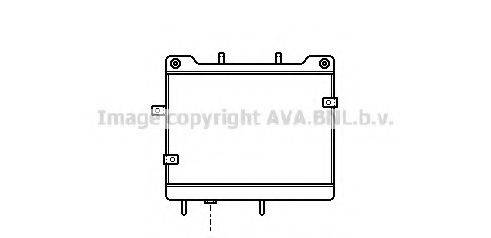 AVA QUALITY COOLING MS3140 Олійний радіатор, автоматична коробка передач