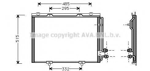 AVA QUALITY COOLING MS5232 Конденсатор, кондиціонер