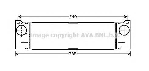 AVA QUALITY COOLING MSA4370 Інтеркулер