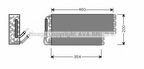 AVA QUALITY COOLING MSV384 Випарник, кондиціонер