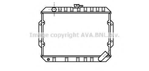 AVA QUALITY COOLING MT2069 Радіатор, охолодження двигуна