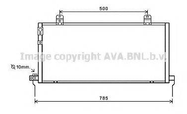 AVA QUALITY COOLING MT5221 Конденсатор, кондиціонер