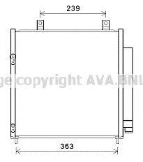 AVA QUALITY COOLING MT5251D Конденсатор, кондиціонер