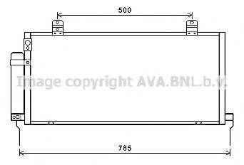 AVA QUALITY COOLING MTA5221D Конденсатор, кондиціонер