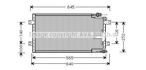 AVA QUALITY COOLING MZ5109 Конденсатор, кондиціонер