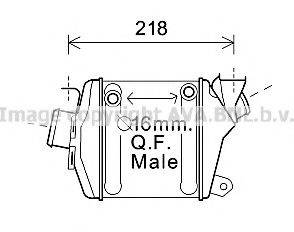 AVA QUALITY COOLING OL4598 Інтеркулер