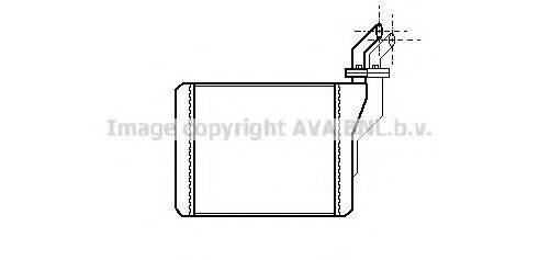 AVA QUALITY COOLING OL6181 Теплообмінник, опалення салону