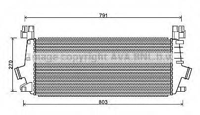 AVA QUALITY COOLING OLA4549 Інтеркулер