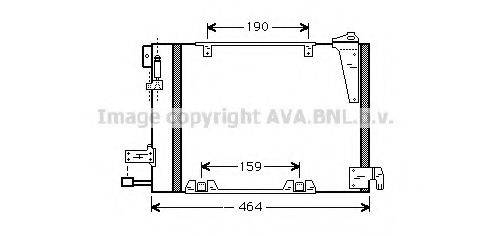 AVA QUALITY COOLING OLA5250 Конденсатор, кондиціонер