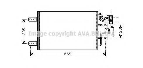 AVA QUALITY COOLING OLA5394 Конденсатор, кондиціонер