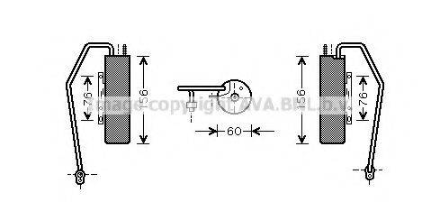 AVA QUALITY COOLING OLD398 Осушувач, кондиціонер