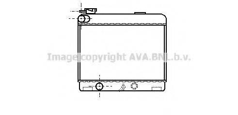 AVA QUALITY COOLING PE2083 Радіатор, охолодження двигуна